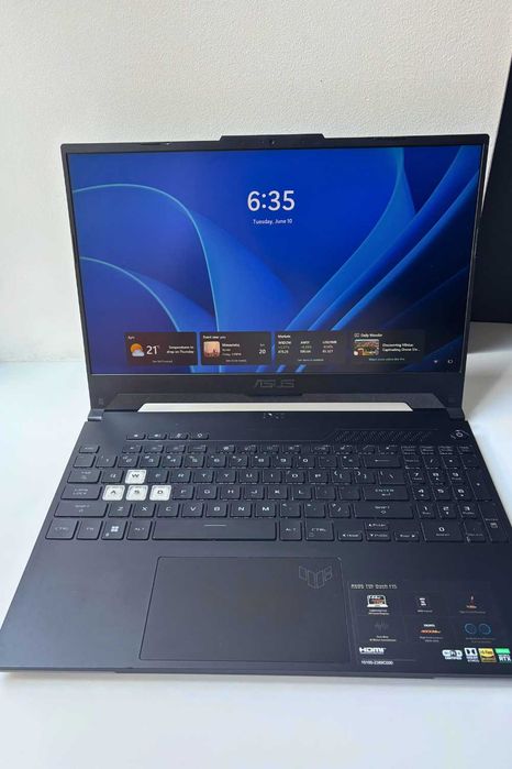 Ігровий ноутбук Asus TUF Dash F15 FX517Z / 24 Gb RAM/ 6 Gb GPU / 15.6"