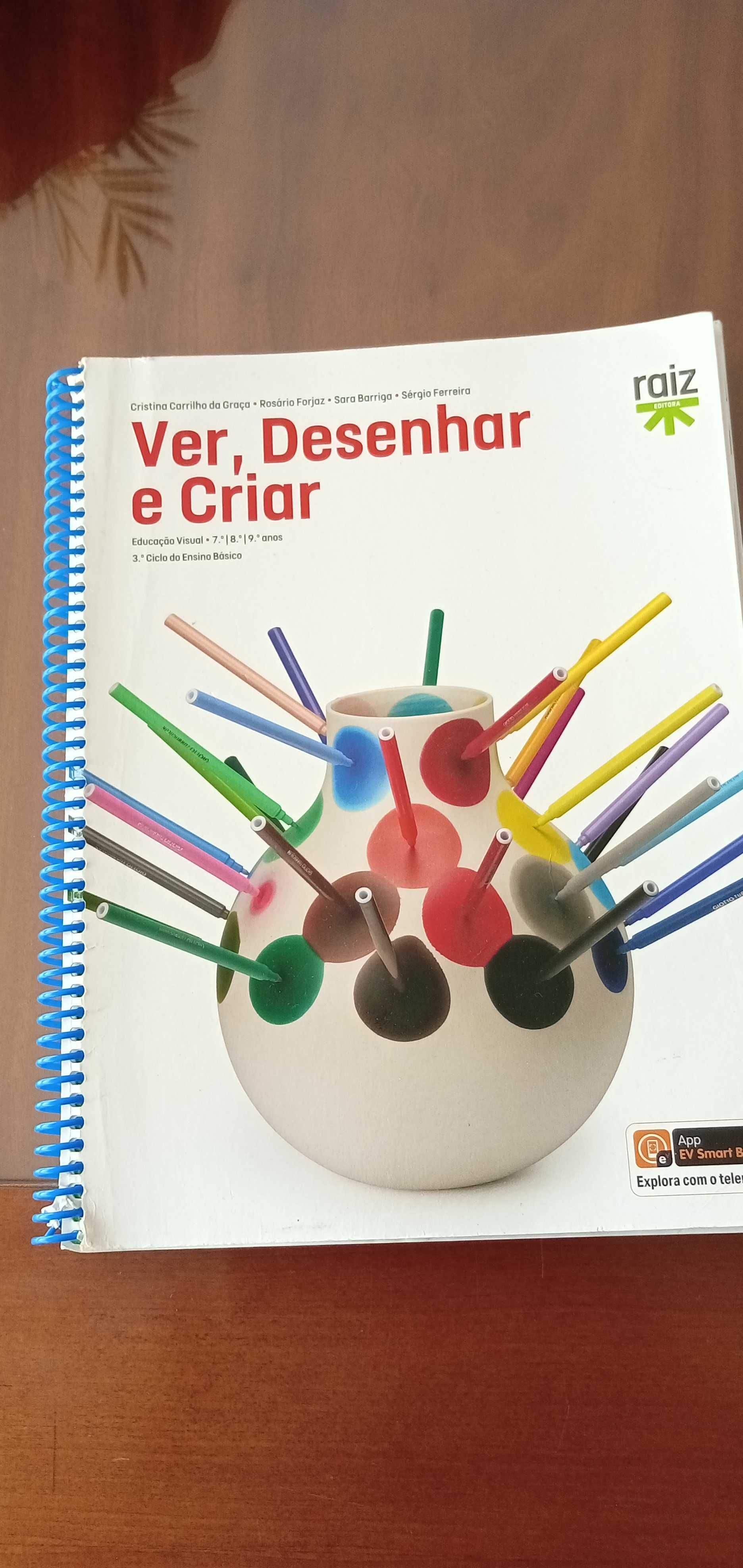 Vendo livro Educação visual 7°. 8°. 9°.ano