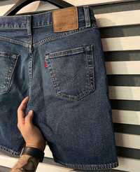 Мужские  Джинсовые шорты Levis 501 (W30)