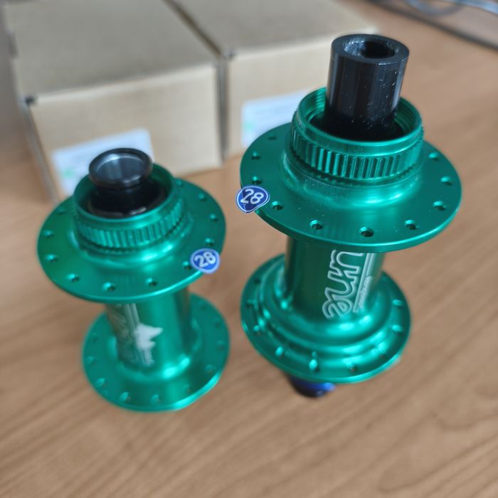 Komplet piast TUNE ClimbHill KillHill CL Boost SRAM XD zielone 28H