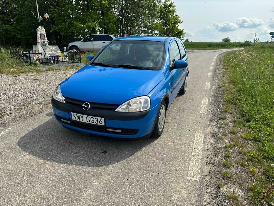 OPEL CORSA 2001r. 82 tys km
