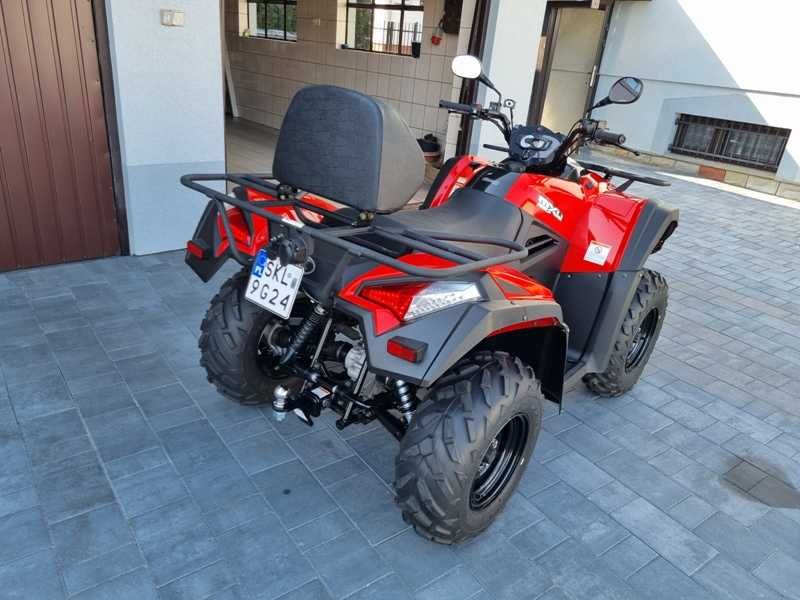 Quad Kymco MXU 550, jak nowy tylko 400 km, nie jeżdżony w terenie