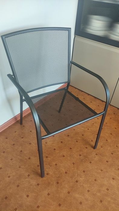 Krzesło ogrodowe metalowe