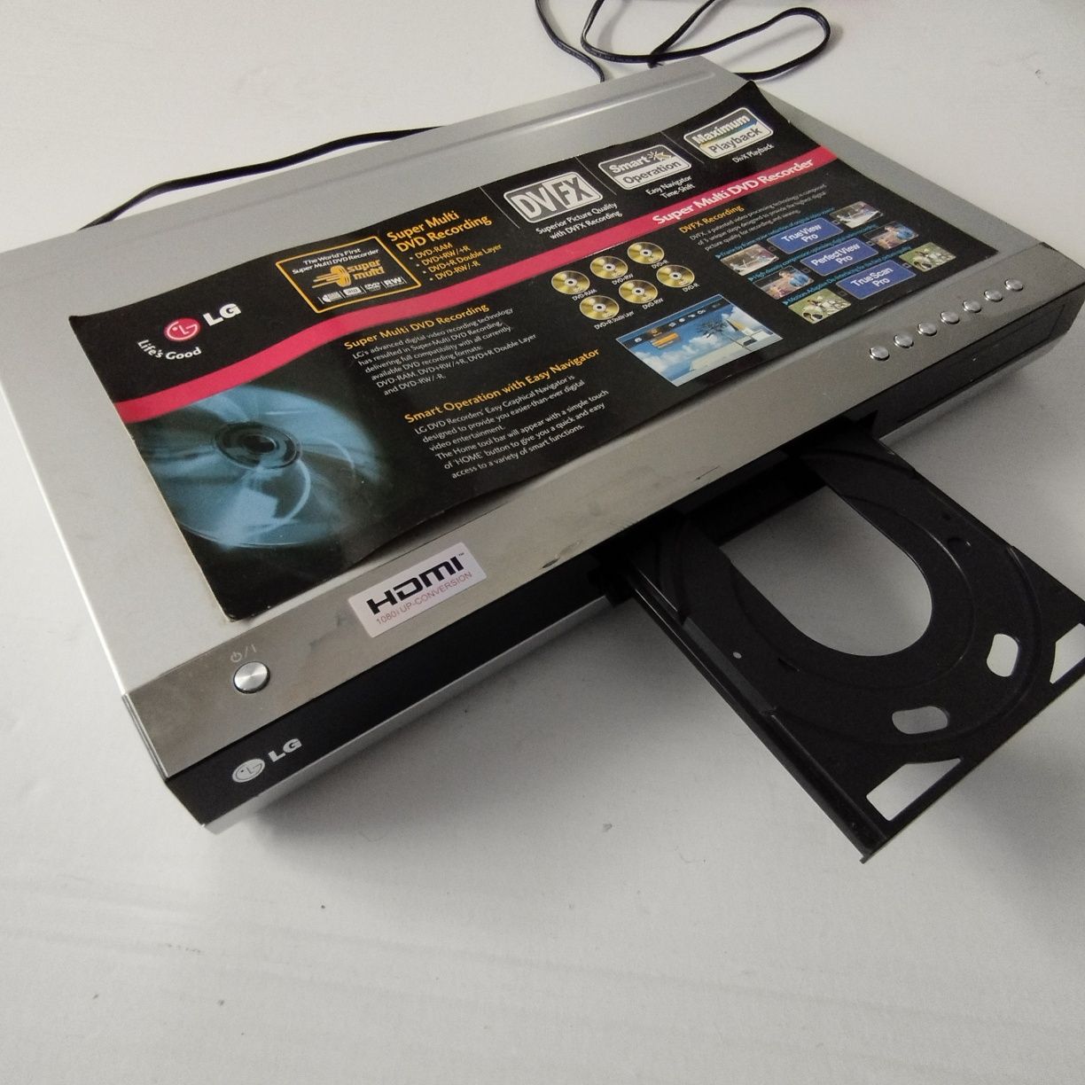 Multi gravador DVD LG