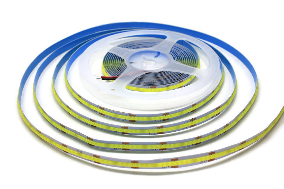 Світлодіодна стрічка 12В 10м LLS-320NW-COB-12 320 LED/m IP20