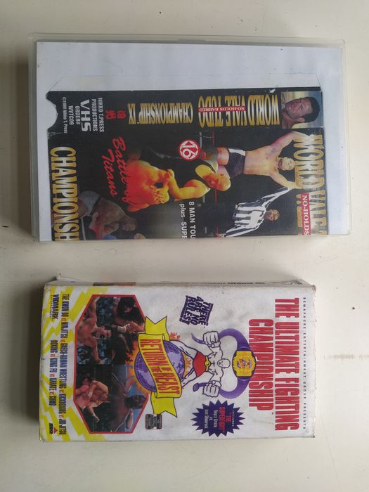 Kasety VHS world vale tudo the ultimate fighting championship