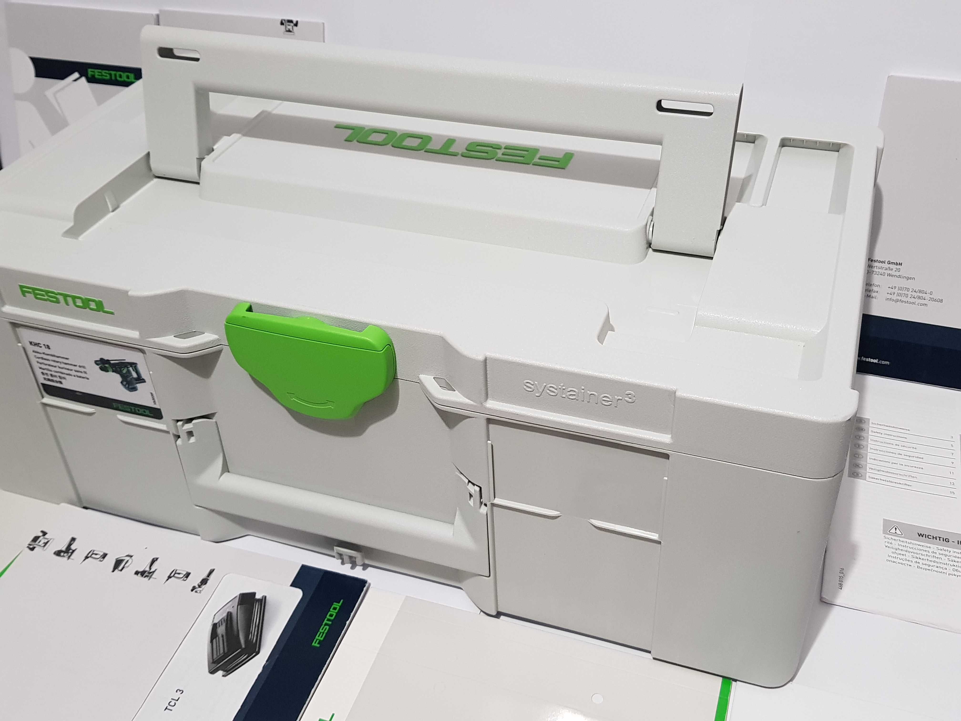 Pusta walizka do FESTOOL KHC 18 wiertarka młotowiertarka 18v SYS