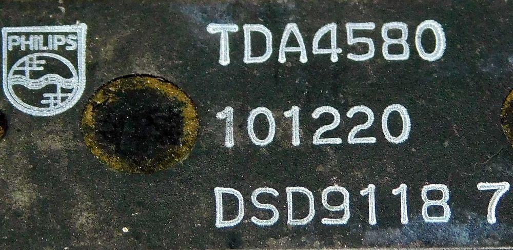 Układ scalony dekodera PAL TDA4580 [033]