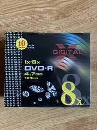 DVD-R X-DIGITAL 4.7 Gb 8x 10 дисків