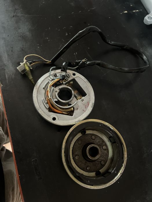 Yamaha Dt50 parte eletrica