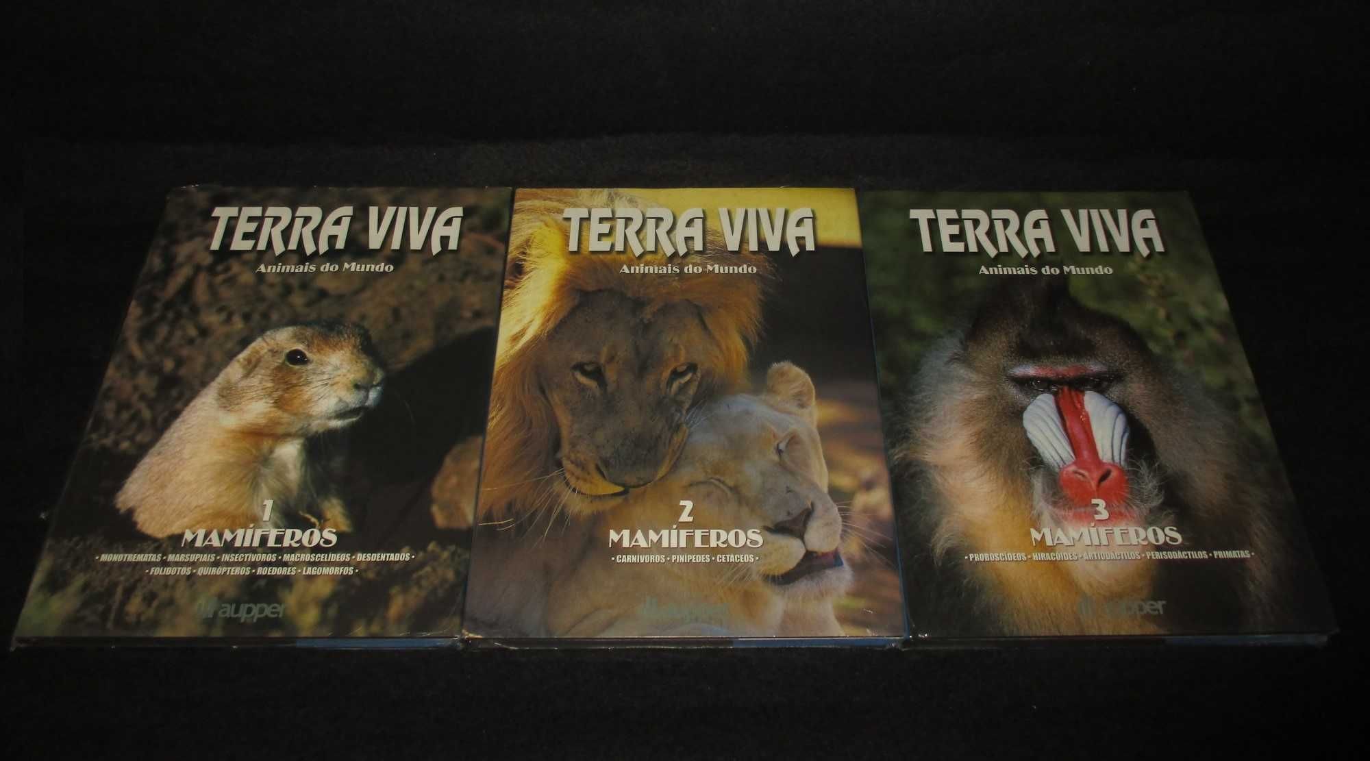 Livro​s Colecção Terra Viva Animais do Mundo Aupper