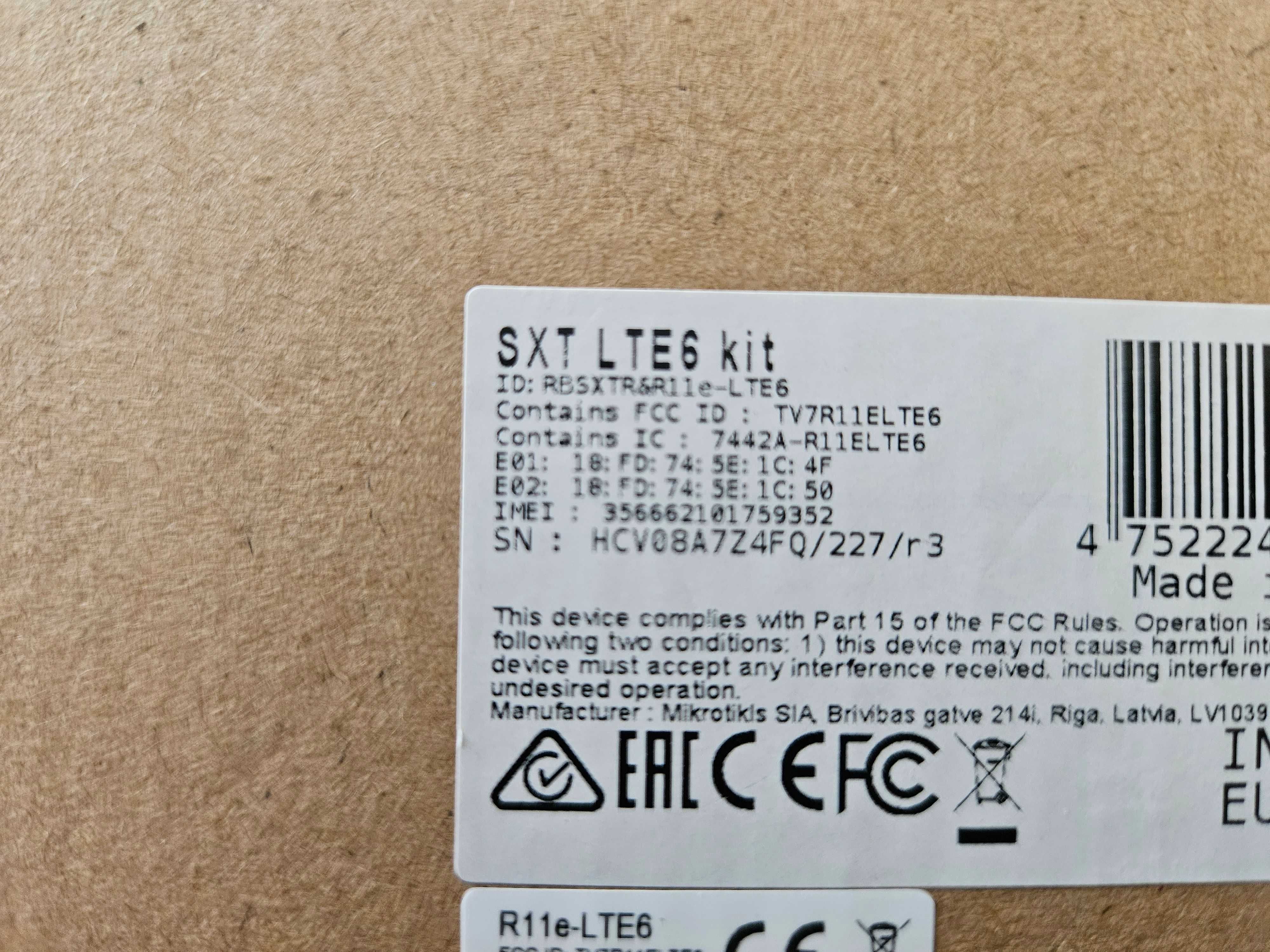 mikrotik stx 6 lte kit