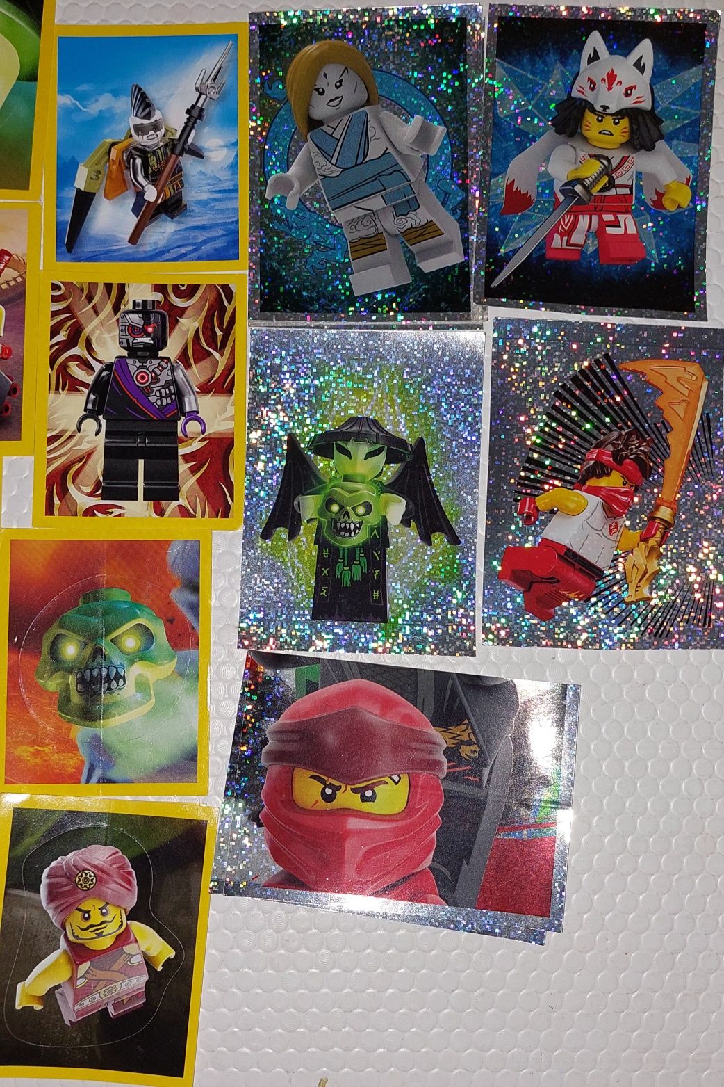 Cromos Lego Ninjago conjunto de 30 unidades