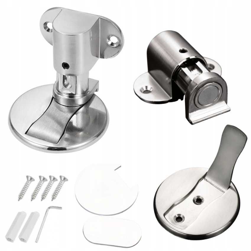 Odbojnik magnetyczny do drzwi odbój metalowy mocny funkcjonalny