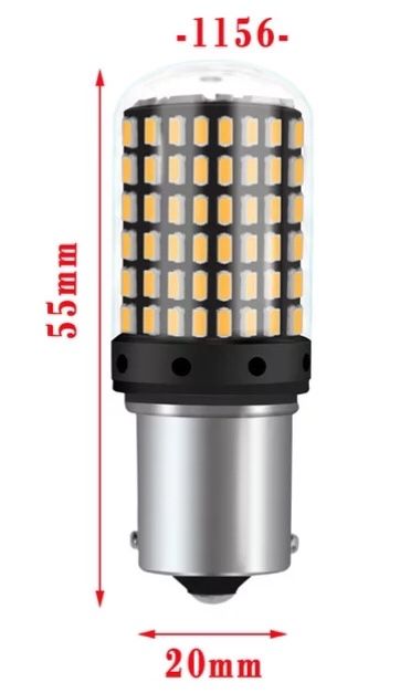 LED P21w 100% canbus 30w