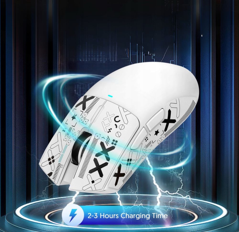 Mysz ATTACK SHARK X11 Bluetooth/2.4G/Przewodowa RGB