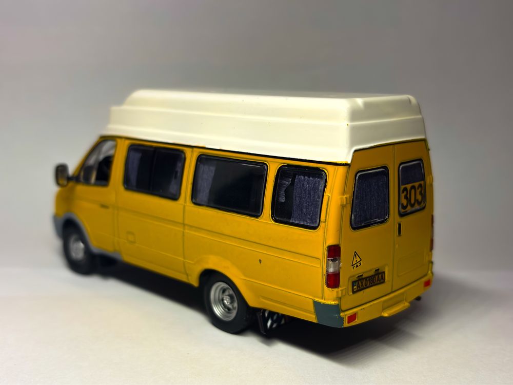 СРОЧНО масштабная модель автобуса ГАЗ 322131 ГАЗель Deagostini 1/43