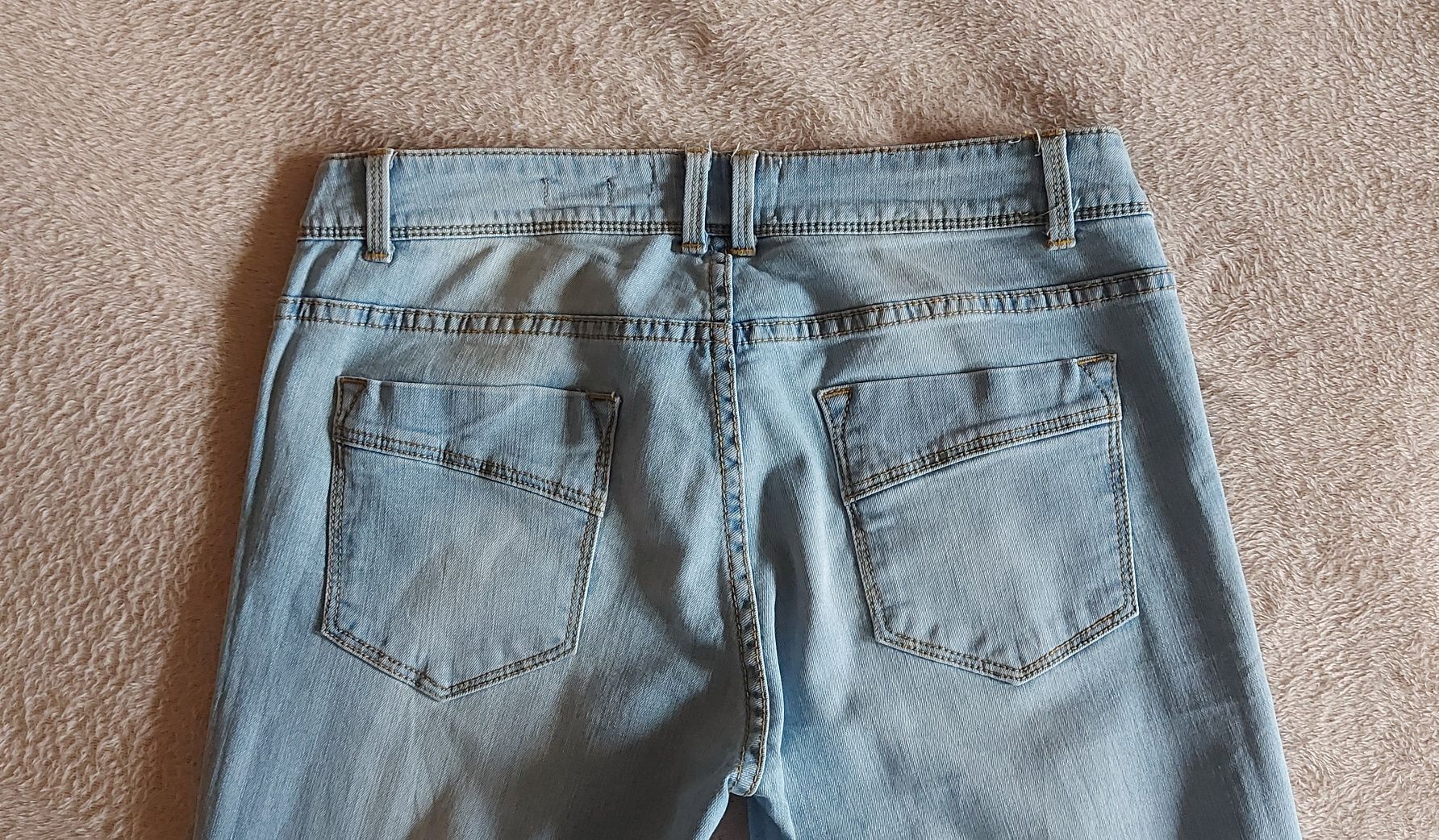 Jeansy błękitne, House Denim, Skinny, 42, 2
