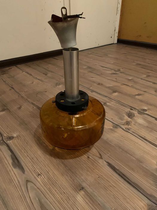 Żyrandol lampa PRL Lata 60 Twórczość Gliwice Vintage Retro
