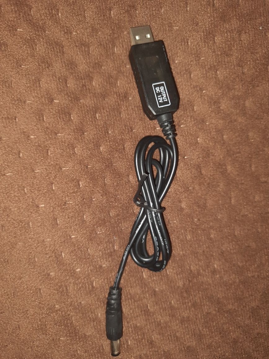 WiFi без світла. Кабель перехідник, адаптер 5v на 12v для роутера.