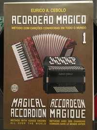 Livro Acordeão Magico vol 1 e 2