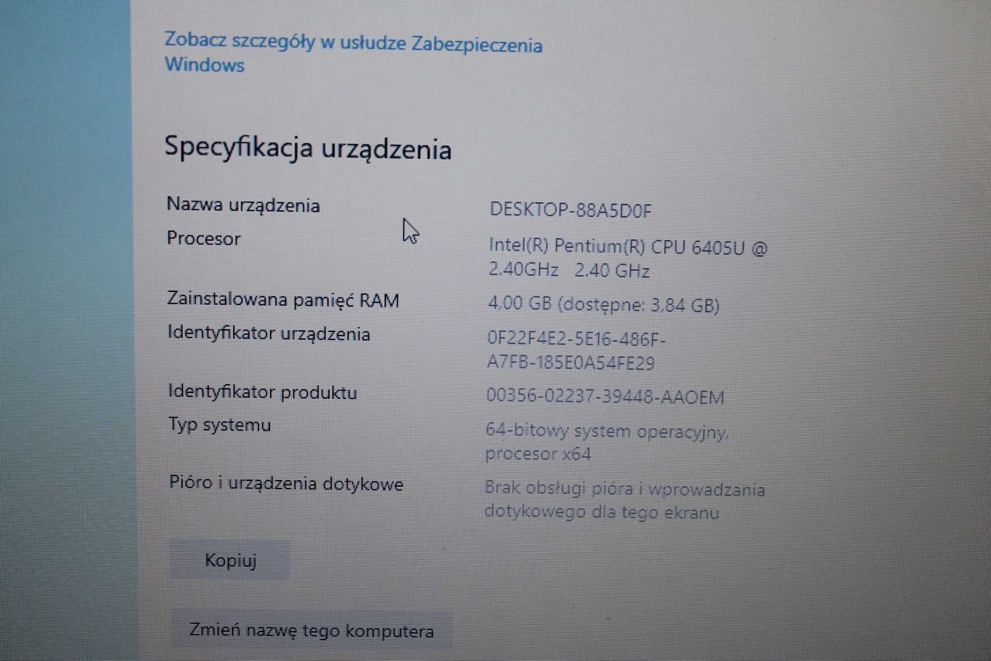 Laptop Lenovo Ideapad 3 14iml05