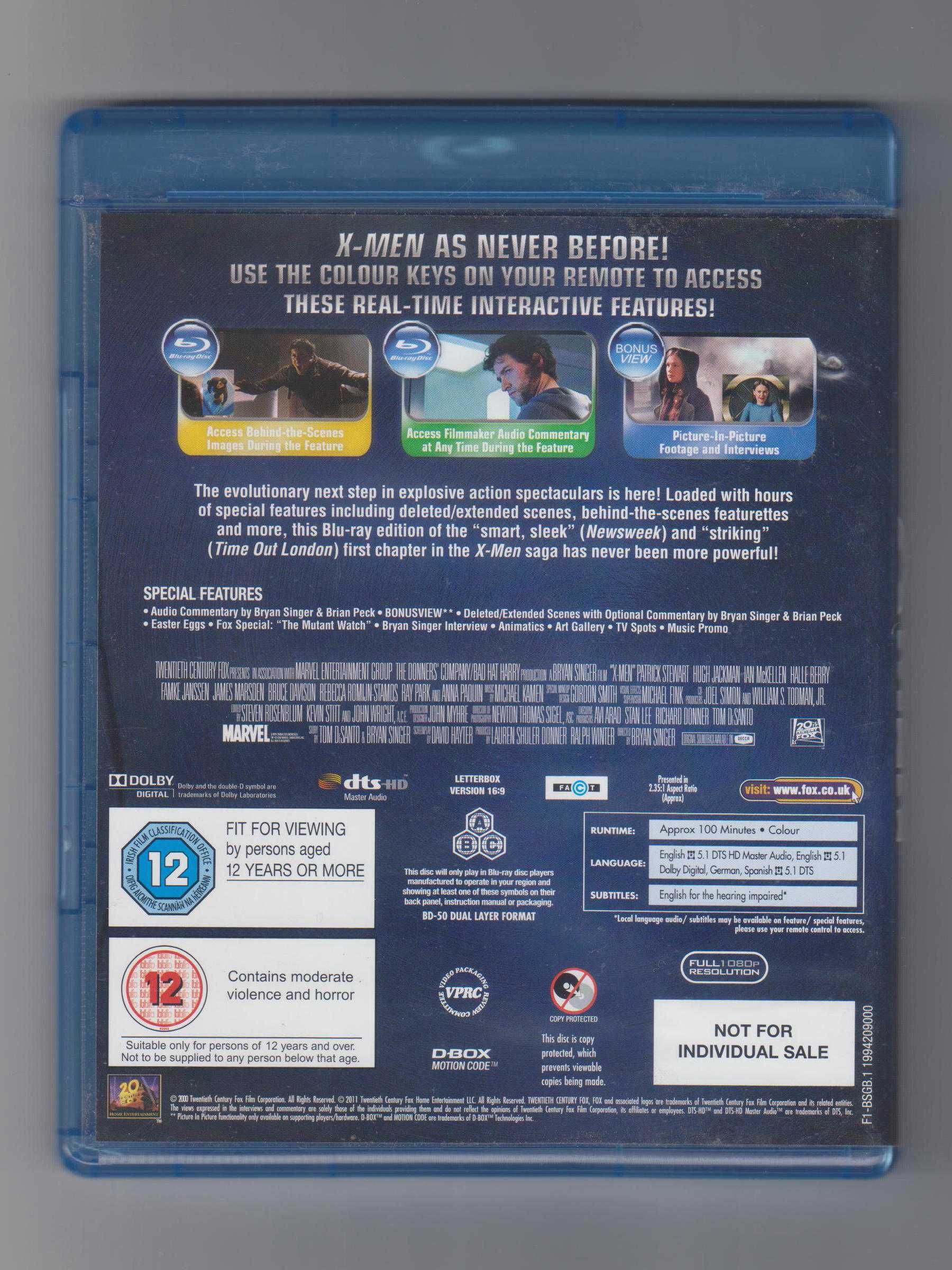 Płyta Blu-ray _ X-Men x4