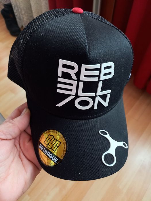 Кипка бейсболка Rebellon swiss cross cap