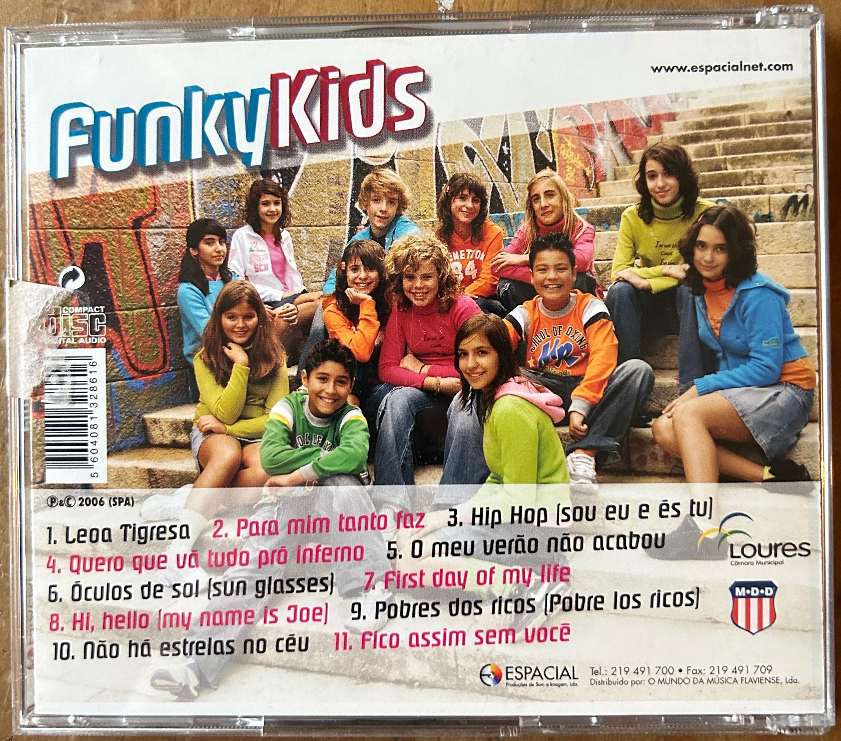 CD Funky Kids - As Nossas Canções