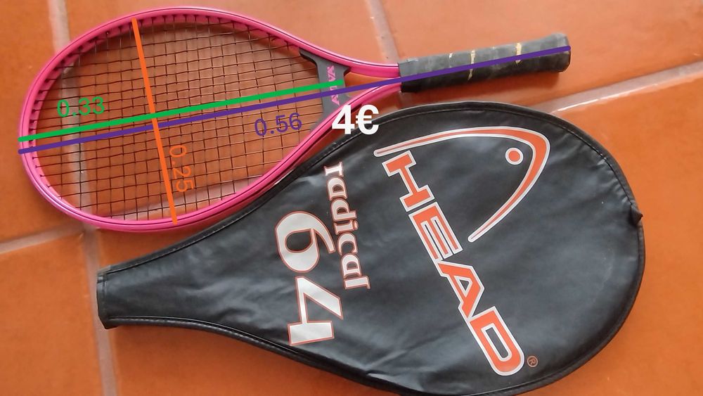 Raquetes ténis - usados