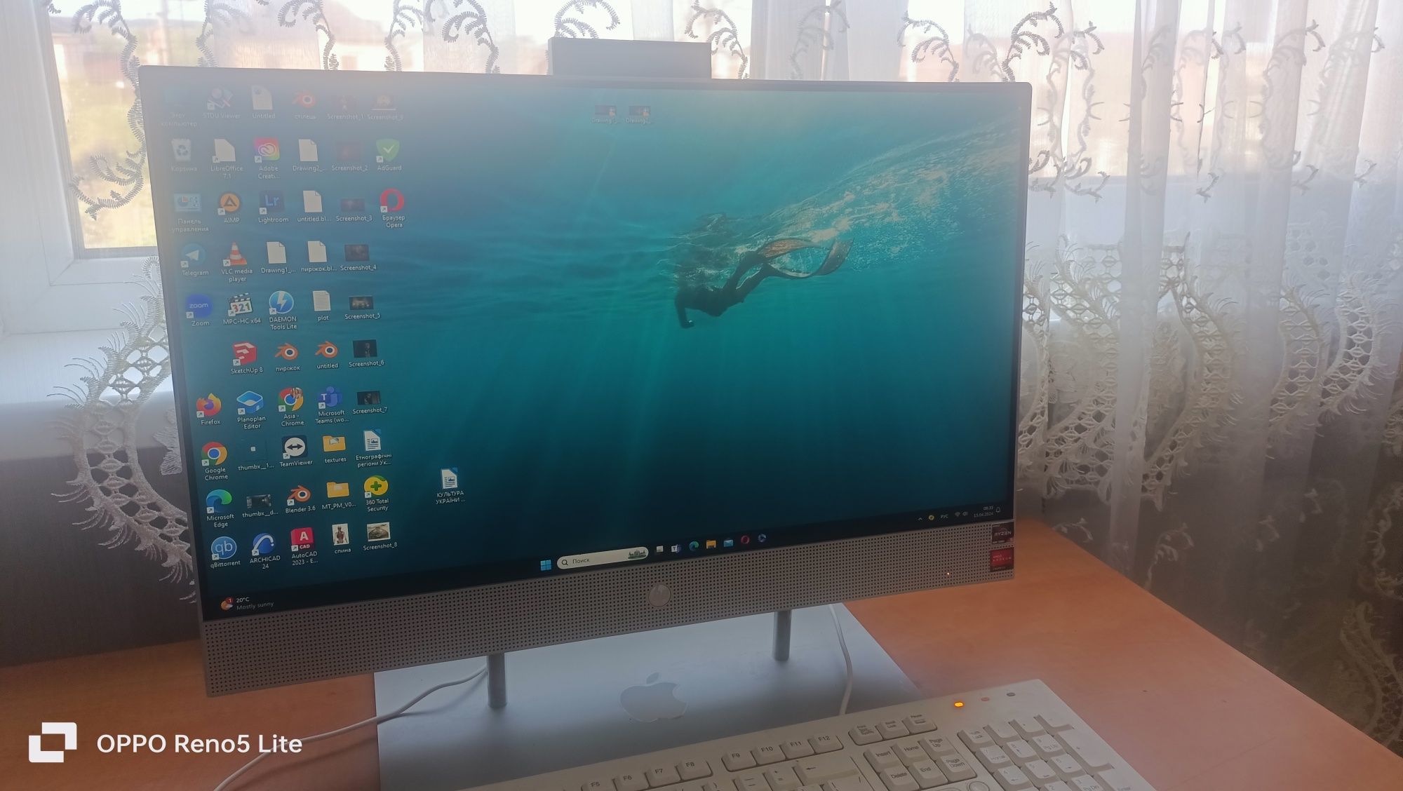 Моноблок HP all-in-one 23,8