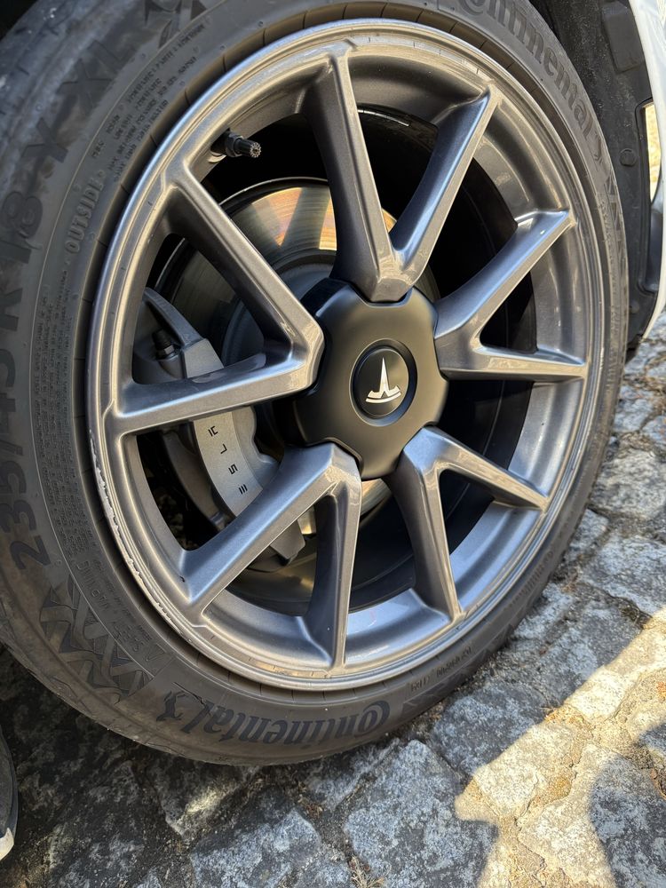Troco jantes Tesla Model3 18