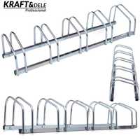 KRAFT&DELE Metalowy Stojak Na Rowery Rowerowy 5 Miejsc 35-60mm