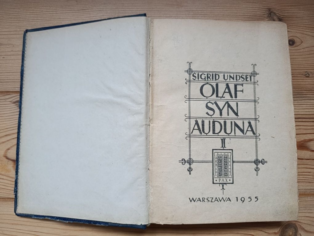 Sigrid Undset Olaf syn Auduna II
