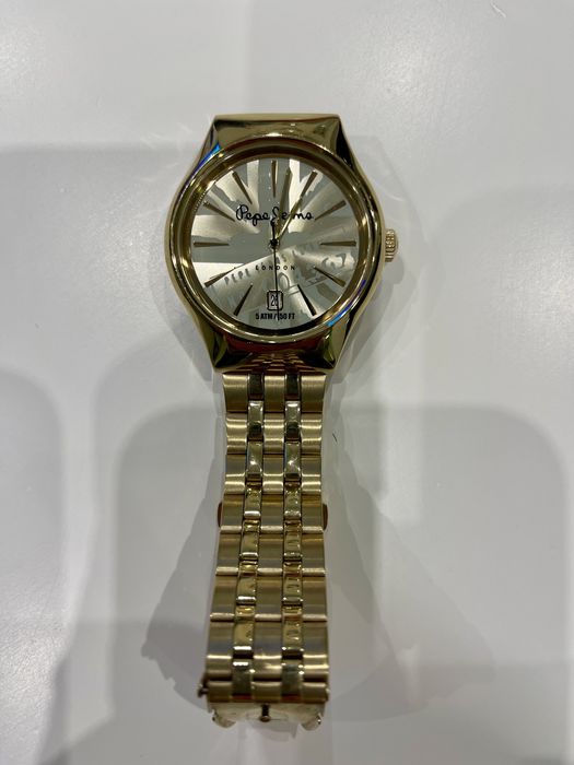 Relogio Pepe Jeans dourado Novo