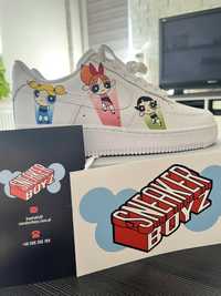 Buty Nike Air Force 1 The Powerpuff Girls Custom Sneaker Boyz 38,5