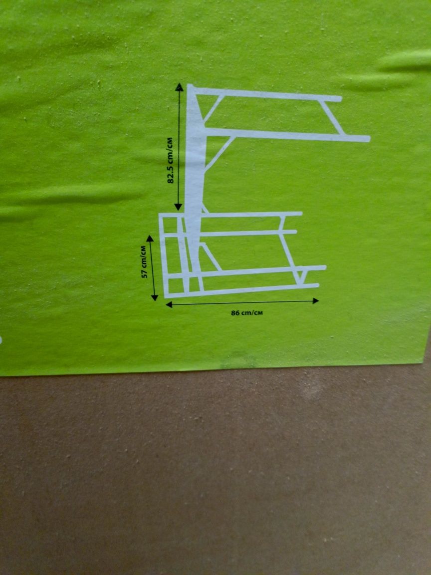 Zestaw balkonowy , zestaw stolik i krzesła na balkon , składany