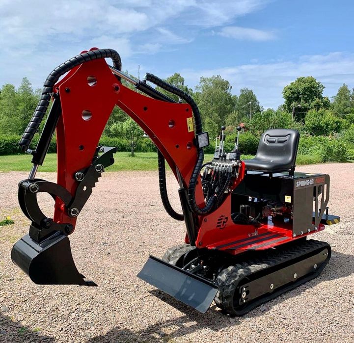 Nowa Minikoparka Springer Max Mini koparka 800kg Polski Producent