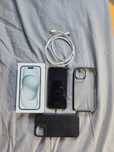 Iphone 15 kolor Czarny - Etui MobilFox + silikonowe