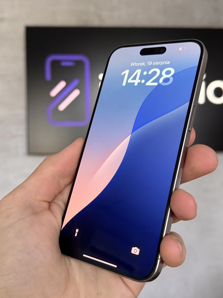 RATY 0% iPhone 15 Pro Max 512GB BATERIA 91% GWARANCJA 12 miesiecy!!!