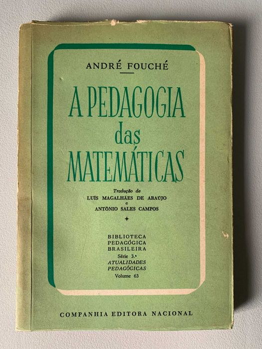 A Pedagogia das Matemáticas, de André Fouché