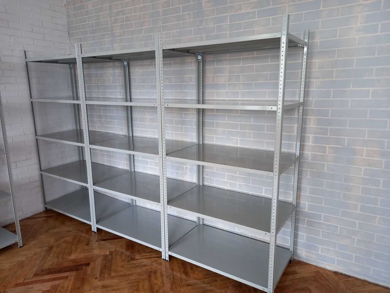 Стелаж Металевий Цинк/Фарба