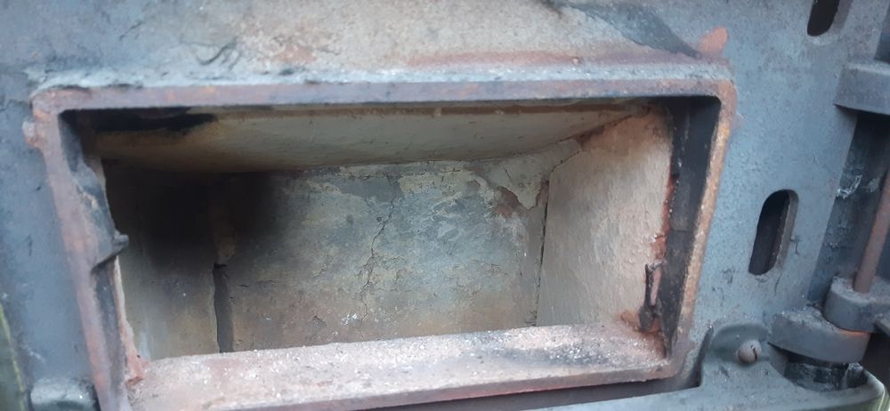 Piecyk na drewno węgiel, piec koza do garażu