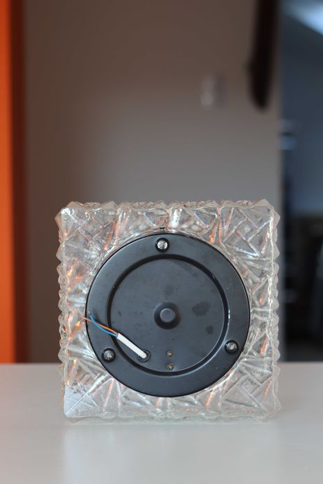 Duży kinkiet / plafon lata 70 vintage lampa