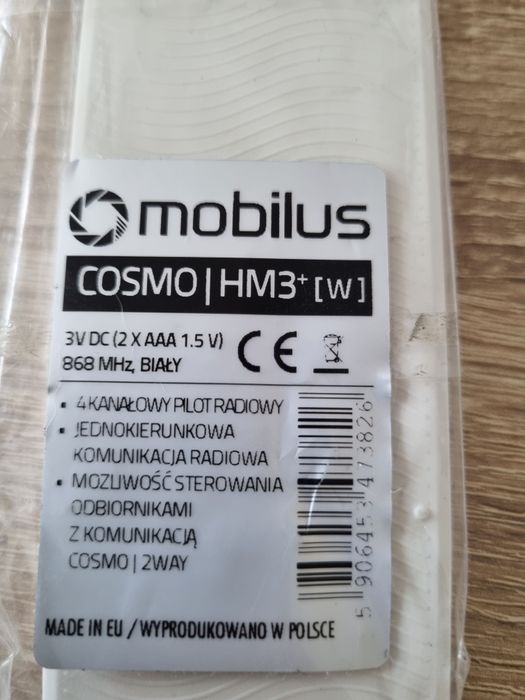 Pilot cosmo3+pilot 4 kanałowy nowy mobilus