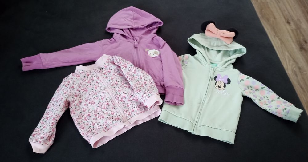 Paczka ciuchów dla dziewczynki 80