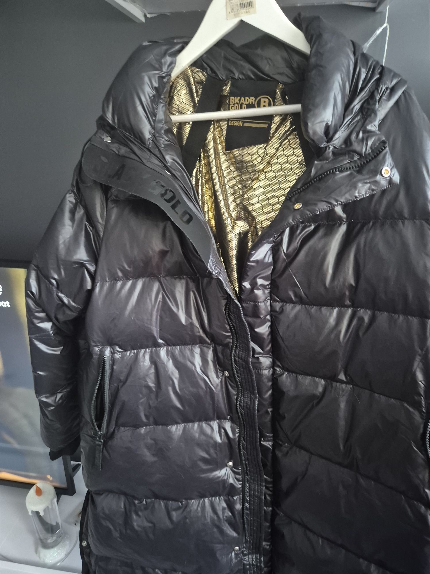 Damska puchowa kurtka roz 4XL