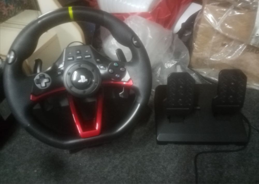 Volante para PS com pedais