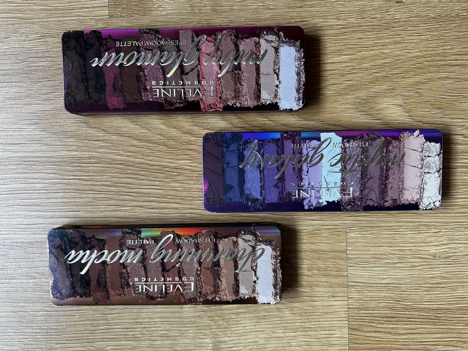 Paletki cieni do powiek Eveline Rubby Glamour Mistic Galaxy