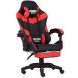 Fotel Gamingowy z podnóżkiem INFINI ESPACE Red